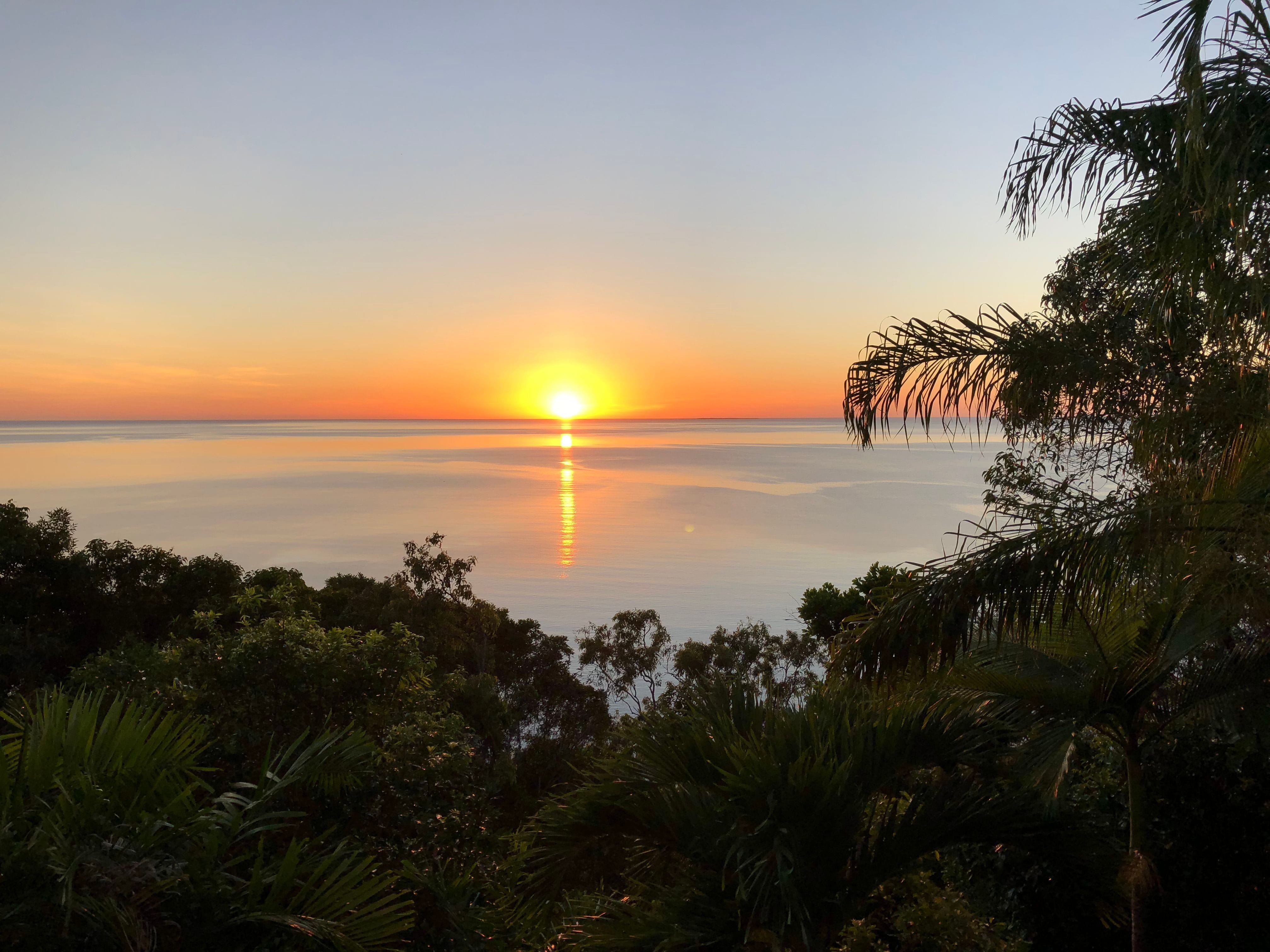 Sunrise view from Main house